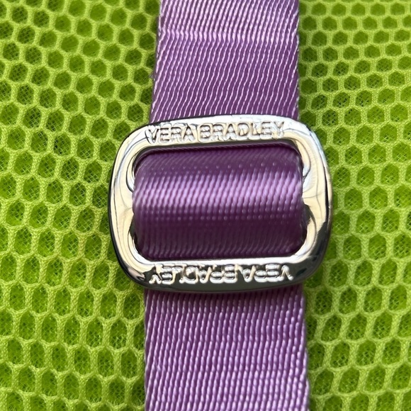 VERA BRADLEY Citrine Paisley in Paradise Mesh Drawstring Backpack Lined - Picture 7 of 9